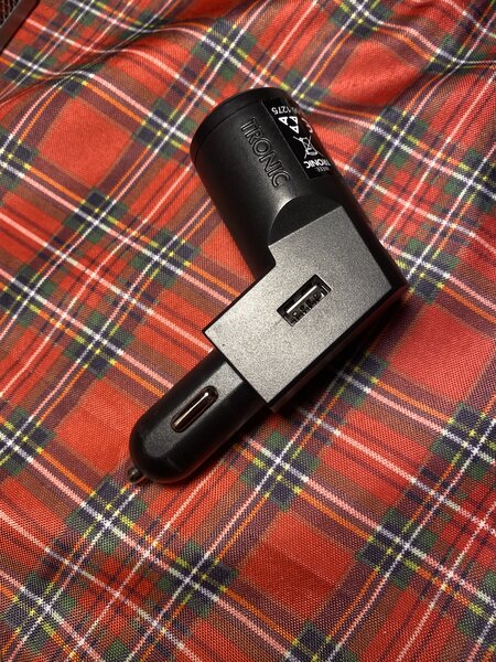 Incarcator bricheta auto moto + USB